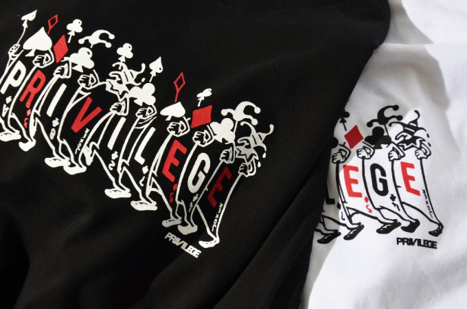 PRIVILEGE THE PLAYING CARDS TEE Delivery…