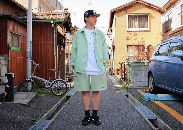 SPRING STYLE . Lafayette ・LF LOGO NEWERA59FIFTY ¥7,000+tax ・COMPASS TEE ¥5,000+tax ・ARCHITECTURE LOGO CORCH JK ¥16,000+tax ・SPORT INSEAM SWEAT SHORTS ¥9,500+tax .