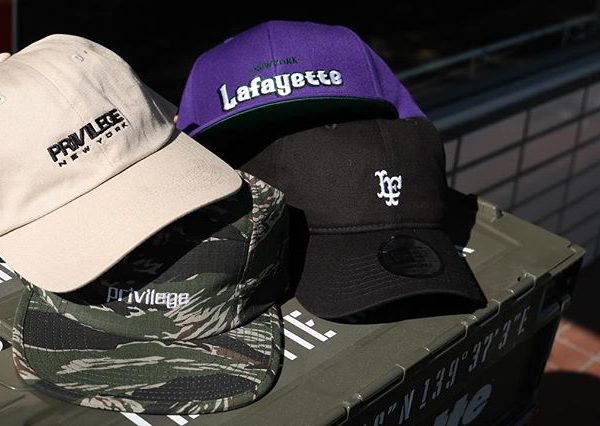 . LAFAYETTE LF SMALL LOGO NE 9THIRTY ¥6,000+tax . LAFAYETTE POLAND LOGO SNAP BACK CAP ¥5,000+tax . PRIVILEGE CLASSIC LOGO CAMP CAP ¥5,000+tax . PRIVILEGE NEW YORK CORE LOGO DAD CAP ¥5,000+tax .