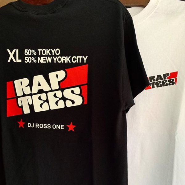 RAP TEESのアイコンを落とし込んだTシャツ︎ 著名人も着用しており只今注目度が高いブランドです . RAP TEES LOGO TEE ¥4,500+tax .