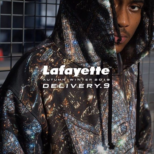 . Lafayette AUTUMN / WINTER 2019 COLLECTION 9th Delivery . 10月26日(土) 9thデリバリーが発売開始です！ 皆様のご来店、ご利用をスタッフ一同お待ち致しております。 . LA190504 Lafayette x dee – STEEZ CHAIN ALLOVER HOODED SWEATSHIRT LA190505 Lafayette x dee – PAISLEY ALLOVER HOODED SWEATSHIRT LA190506 Lafayette x dee – DEEKNOWS? FULL ZIP HOODED SWEATSHIRT LA190116 Lafayette x dee – OPERA HOUSE L/S TEE LA190117 Lafayette x dee – MIMIC COLORING L/S TEE LA190118 Lafayette x dee – ASS BIG SILHOUETTE TEE LA191105 5 POCKET BLACK DENIM PANTS – STANDARD FIT LA191106 5 POCKET BLACK DENIM PANTS – BAGGIE FIT LA191107 5 POCKET BLACK STRETCH DENIM PANTS – SLIM FIT LA190119 WHEN I B ON THE MIC TEE LA191411 Lafayette x NEW ERA – LOGO CORDUROY 9FIFTY SNAPBACK CAP LA191413 MILITARY WATCH CAP LA191414 WHEN I B ON THE MIC LONG BEANIE LA191504 HIGHEST DRUM BAG LA191804 LIBERTY iPhone CASE . Lafayette FUJISAWA : 0466-50-4205  . Lafayette YOKOHAMA : 045-312-9577  . Lafayette ONLINE STORE : 045-314-8690  . PRIVILEGE NEWYORK  . PRIVILEGE TOKYO 03-6804-6471  . PRIVILEGE NIIGATA : 025-247-8981  . PRIVILEGE SENDAI : 022-217-3407  . PRIVILEGE NAGOYA : 052-252-7678  . PRIVILEGE TAKASAKI : 027-325-3315  .