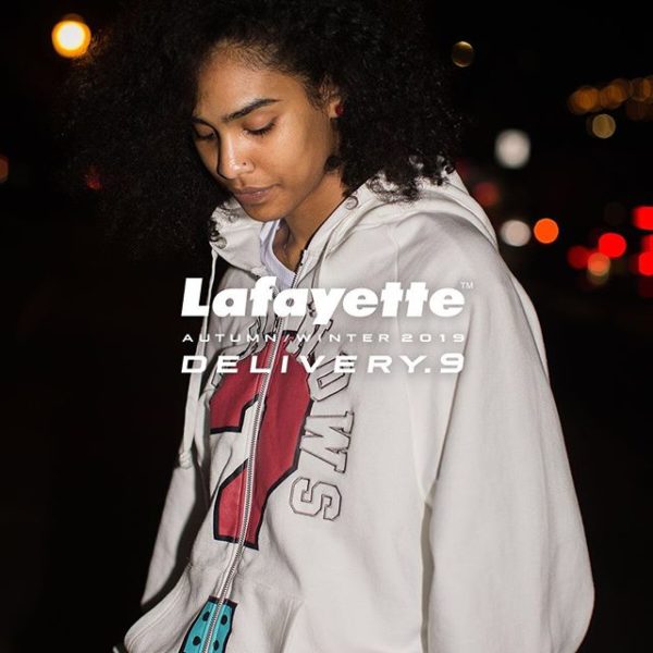 . Lafayette AUTUMN / WINTER 2019 COLLECTION 9th Delivery . 10月26日(土) 9thデリバリーが発売開始です！ 皆様のご来店、ご利用をスタッフ一同お待ち致しております。 . LA190504 Lafayette x dee – STEEZ CHAIN ALLOVER HOODED SWEATSHIRT LA190505 Lafayette x dee – PAISLEY ALLOVER HOODED SWEATSHIRT LA190506 Lafayette x dee – DEEKNOWS? FULL ZIP HOODED SWEATSHIRT LA190116 Lafayette x dee – OPERA HOUSE L/S TEE LA190117 Lafayette x dee – MIMIC COLORING L/S TEE LA190118 Lafayette x dee – ASS BIG SILHOUETTE TEE LA191105 5 POCKET BLACK DENIM PANTS – STANDARD FIT LA191106 5 POCKET BLACK DENIM PANTS – BAGGIE FIT LA191107 5 POCKET BLACK STRETCH DENIM PANTS – SLIM FIT LA190119 WHEN I B ON THE MIC TEE LA191411 Lafayette x NEW ERA – LOGO CORDUROY 9FIFTY SNAPBACK CAP LA191413 MILITARY WATCH CAP LA191414 WHEN I B ON THE MIC LONG BEANIE LA191504 HIGHEST DRUM BAG LA191804 LIBERTY iPhone CASE . Lafayette FUJISAWA : 0466-50-4205  . Lafayette YOKOHAMA : 045-312-9577  . Lafayette ONLINE STORE : 045-314-8690  . PRIVILEGE NEWYORK  . PRIVILEGE TOKYO 03-6804-6471  . PRIVILEGE NIIGATA : 025-247-8981  . PRIVILEGE SENDAI : 022-217-3407  . PRIVILEGE NAGOYA : 052-252-7678  . PRIVILEGE TAKASAKI : 027-325-3315  .