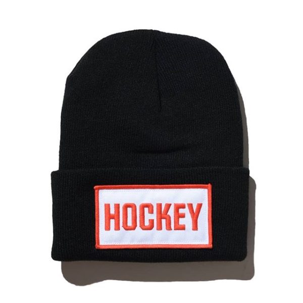 【 HOCKEY 】 Hockey Patch Beanie ・ Price : 6,500 yen+tax ・ Color : Black , Blue ・