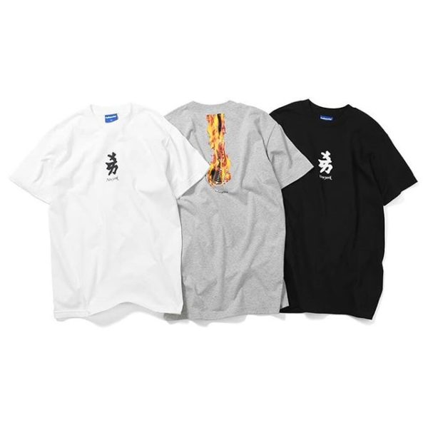 【LAFAYETTE】 WHEN I B ON THE MIC TEE ・ Price : 6,000 yen+tax ・ Color : WHITE , HEATHER GRAY , BLACK ・