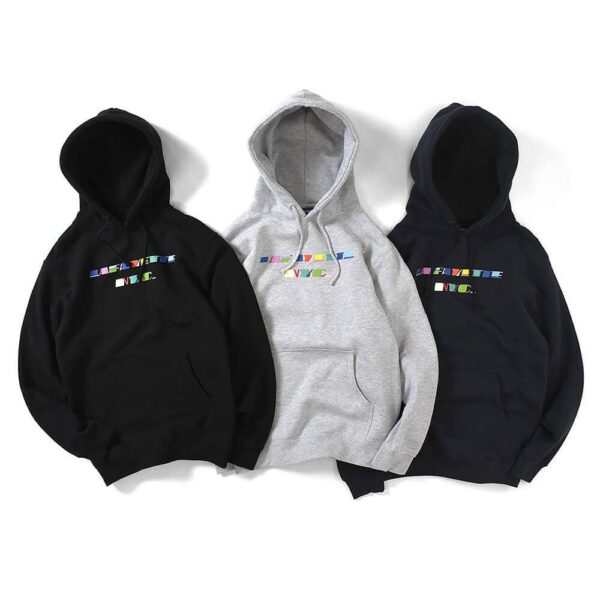 【LAFAYETTE】 GEO COLOR LOGO PULLOVER HOODIE ・ Price : 13,000 yen+tax ・ Color : BLNAVYACK , HEATHER GRAY ・