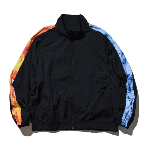 【Saints and Sinners】 FIRE&ICE TRACK JACKET ・ Price : 12,500 yen+tax ・ Color : BLACK ・