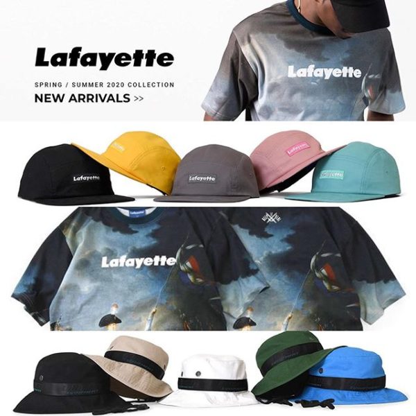 5/30(土)新作発売！！ Lafayette 2020 Spring/Summer Collection Delivery.12 FRENCH REVOLUTION ALLOVER LOGO TEE LOGO JET CAP EQUIPMENT LOGO BOONIE HAT