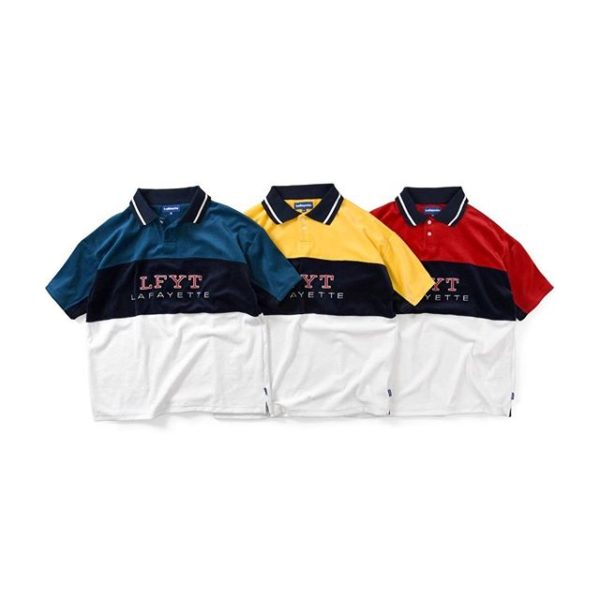 Lafayette SPRING / SUMMER 2020 COLLECTION 2020.5.16(sat) 9th DELIVERY . LS200302 TRADITIONAL SPORTS LOGO PILE POLO SHIRT PRICE:12,000yen+tax COLOR : ROYAL(ロイヤル),RED(レッド),YELLOW(イエロー) . スポーティーな配色のカラーブロックパターンとアメカジテイストなデザインによる パイル生地ポロシャツ。 吸水性に優れ、柔らかく肌触りの良いパイル生地を使用した春夏シーズンに適した仕 上がり。 90年代らしい王道かつスポーティーなカラーリングを採用した大胆なカラーブロック パターン。 フロントは普遍的な魅力を放つカレッジ調のロゴを刺繍で配したシンプルなデザイ ン。 身幅にゆとりのあるルーズシルエットで、カジュアルな雰囲気ながらストリートらし くオーバーサイズな着こなしにもオススメ。 . . PRIVILEGE NIIGATA 〒950-0903 新潟県新潟市中央区春日町2-26 TEL : 025-247-8981