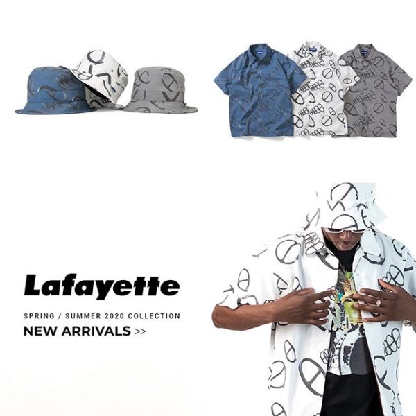 Lafayette 2020 Spring/Summer Collection Delivery.13 CITYRACKS ALLOVER PATTERN S/S SHIRT CITYRACKS ALLOVER PATTERN BACKET HAT