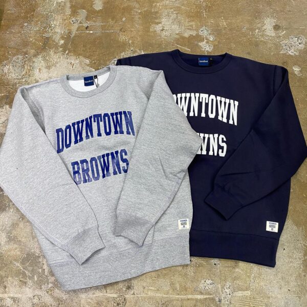 .  20 Autumn / Winter Collection New Release. . IB20AW-28 BROWNS College Crew Color : GRAY,NAVY ¥12,000+tax .