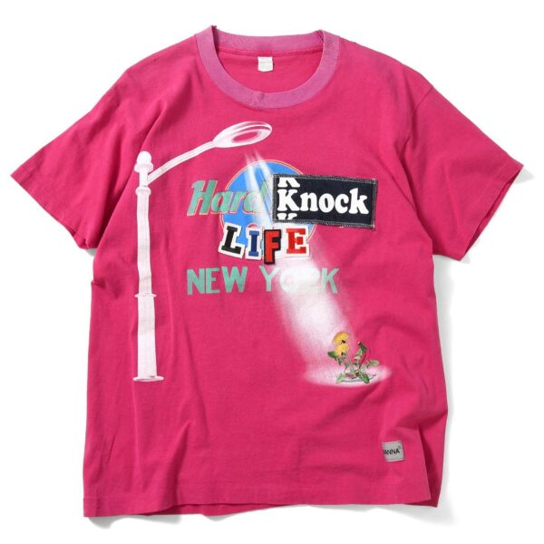 1 OF 1 “Hard Knock Life” t-shirts available in-store only! • Comes in Pink & Black  — $120