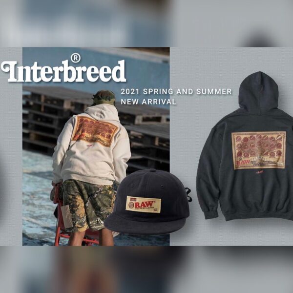 INTERBREED 2021 Spring/Summer Collection New Delivery RAW × INTERBREED Tree of RAW Hoodie Rollers Cap