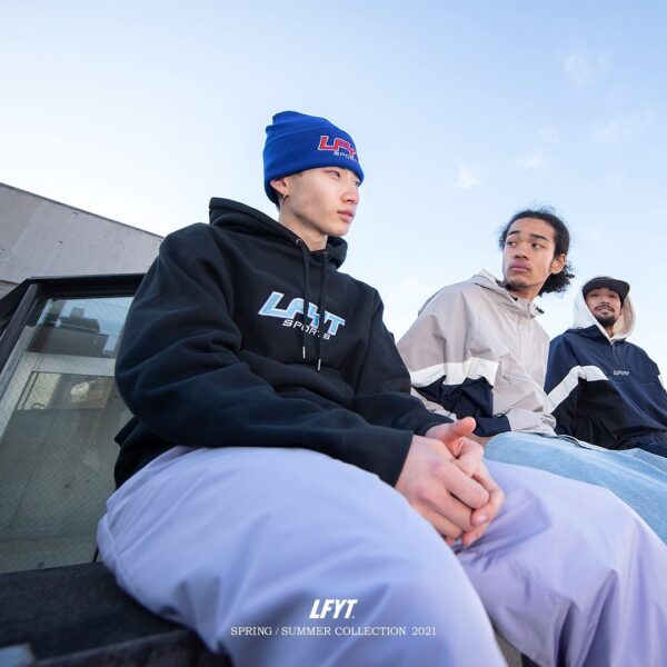 LFYT Spring & Summer 2021 Collection 2nd delivery LFYT SPORTS LOGO PULLOVER HOODIE LFYT SPORTS LOGO LONG BEANIE LFYT SPORTS LOGO RUBBER KEY CHAIN